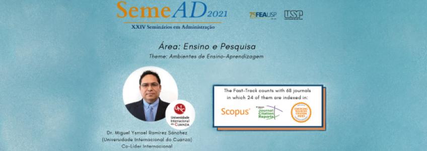 O Magnifico Reitor da UNIC participa como Co-Líder Internacional de um dos eventos científicos de Administração mais importantes do mundo, organizado pela Universidade de São Paulo (USP-Brasil)