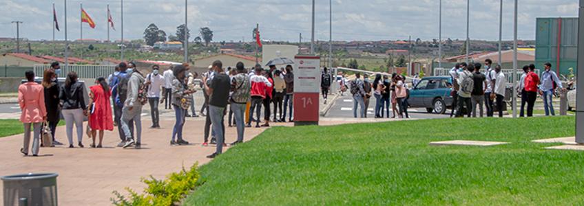 Regresso às aulas: a UNIC regista maior fluxo de estudantes no primeiro dia