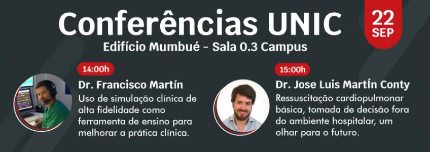 UNIC acolhe duas conferências internacionais no Campus Universitário