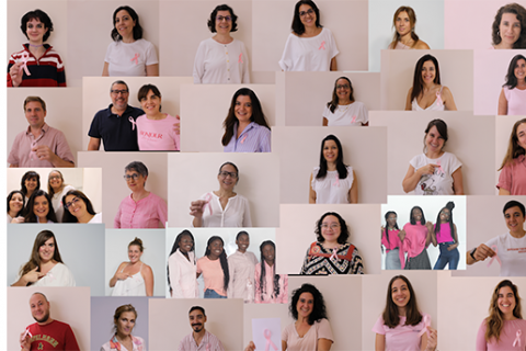 UNIC, FUNIBER e UNEATLANTICO juntam-se na campanha rosa contra o câncer da mama
