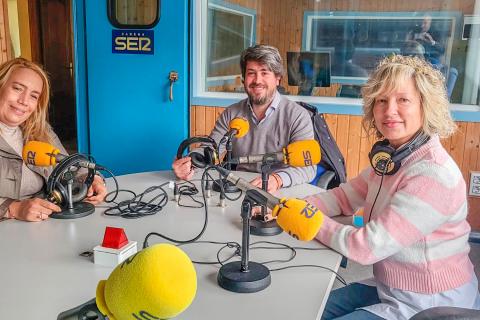 Daryanis-Jose Luis-Begoña-Radio Talavera-Espanha-UNIC