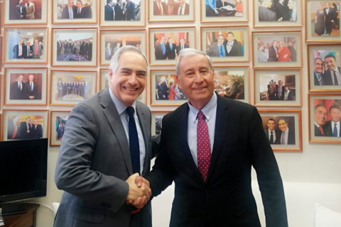 Reunião do Magnifico Reitor no Chile