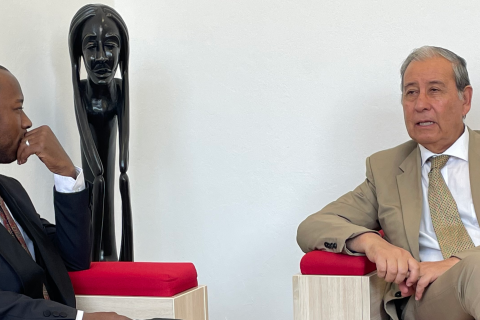 visita do director do Chick Chick