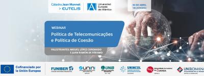 webinar "Política de Telecomunicações e Política de Coesão"