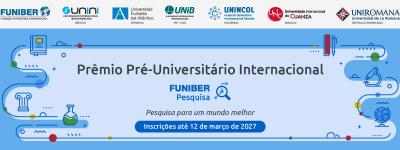Prêmio Internacional Pré-Universitário FUNIBER Pesquisa.
